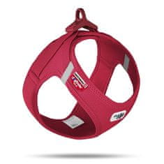 curli Postroj pre psov so sponou Air-Mesh Red XL, 12-18 kg