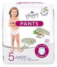 Bella Happy Pants Nohavičky plienkové jednorazové 5 Junior (11-18 kg) 22 ks