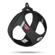 curli Postroj pre psov so sponou Air-Mesh Black S, 4-7 kg