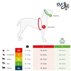 curli Postroj pre psov Belka Red S, 15-25 kg