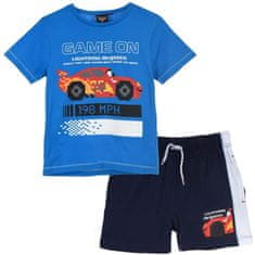 Sun City Chlapecké tričko kraťasy Cars auta bavlna modrý Velikost: 116 (6 let)