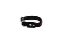 limaya LED svietiaci obojok pre psov Black 3D - Red strip S (28 cm - 40 cm)