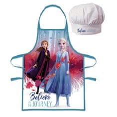 KIDS LICENSING Detský kuchársky set (čiapka a zástera) DISNEY FROZEN, WD21501DT