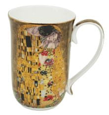 Home Elements  Porcelánový hrnček 400 ml, Klimt, Bozk zlatý