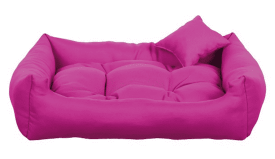 Palkar BOHO obdĺžnikový pelech pre psa, ružový - 80 cm x 65 cm