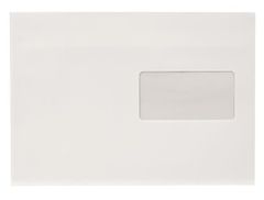 Victoria Obálka, LC5, samolepiaca, s krycou páskou, 162 x 229 mm, s okienkom vpravo, 500 ks, IBI37