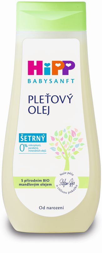 HiPP Babysanft Prírodný pleťový olej 200 ml