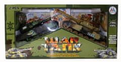 WOWO Diaľkovo Ovládané RC Tanky War Tank 9993 - Sada 2 Kusov, 2,4GHz