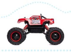 WOWO Červené RC Auto NQD Rock Crawler King 1,12 s USB, Diaľkové Ovládanie