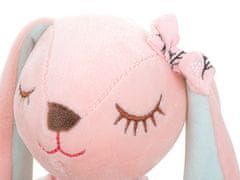 WOWO Ružový Plyšový Králik - Maskot, Veľkosť 35 cm