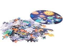 WOWO Puzzle Slnečná Sústava, Edukačná Hra s Planétami Vesmíru, 150 Dielikov