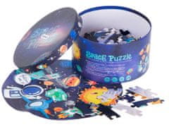 WOWO Puzzle Slnečná Sústava, Edukačná Hra s Planétami Vesmíru, 150 Dielikov