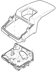 Makita ND / DOLMAR Kryt valca a karburátora 109,110,111,115,PS-52,027118010 (79)