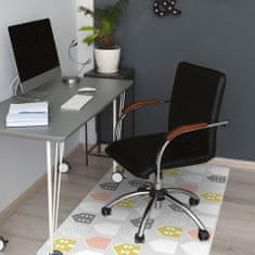 kobercomat.sk Podložka pod kancelársku stoličku škandinávsky model 120x90 cm 2 cm 