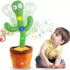 Dali Tancujúci kaktus, spieva, opakuje a prehráva hudbu - Dobíjací