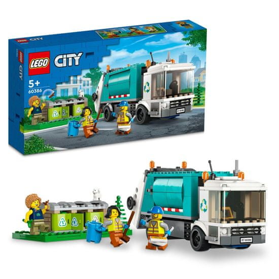 LEGO City 60386 Smetiarske auto