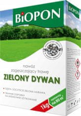 Biopon Hnojivo na zahusťovanie trávy Zelený koberec 1 kg