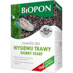 Biopon Viaczložkové hnojivo na trávne semená 1 kg