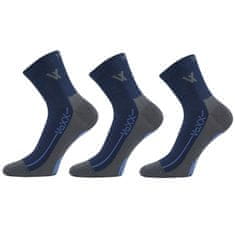 Voxx 3PACK ponožky tmavo modré (Barefootan-darkblue) - veľkosť S