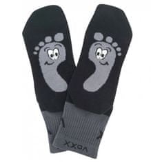 Voxx 3PACK ponožky čierné (Barefootan-black) - veľkosť L