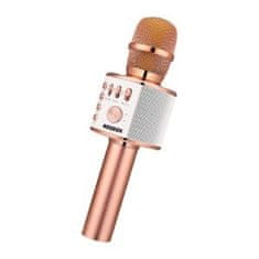 JOJOY® Bezdrôtový bluetooth karaoke mikrofon s reproduktorom VOCALIX, rose gold