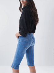 Salsa Collection Modré dámske rifľové šortky Salsa Jeans Secret 29