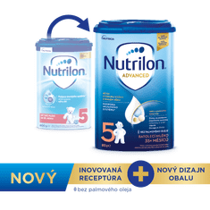 Nutrilon 5 Advanced batoľacie mlieko 800g, 35+