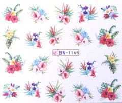 Professionail Vodonálepky s motívmi kvetov BN-1165