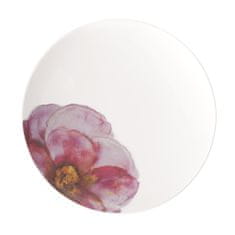 Villeroy & Boch Plytký tanier z kolekcie ROSE GARDEN biely