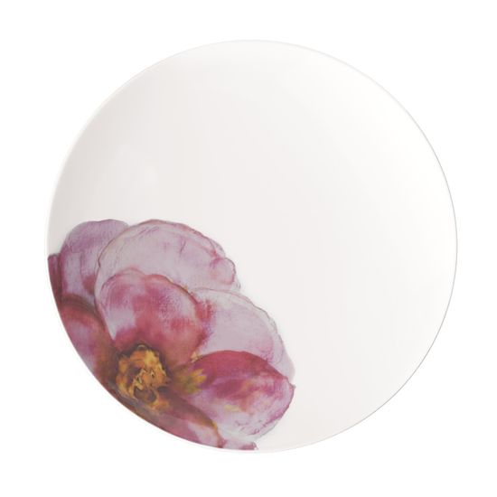 Villeroy & Boch Plytký tanier z kolekcie ROSE GARDEN biely