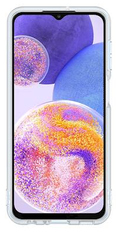 SAMSUNG Polopriehľadný zadný kryt pre Samsung Galaxy A23 EF-QA235TTEGWW, transparentný