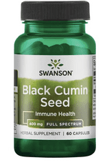 Swanson Black Cumin Seed (Čierna siata), 400 mg, 60 kapsúl