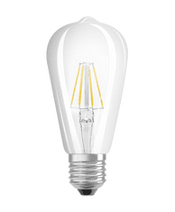 Osram LEDVANCE LED CLASSIC EDISON 40 P 4W 827 FIL CL E27 4099854070013