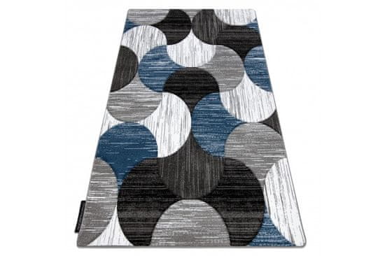 Dywany Lusczów Kusový koberec ALTER Geo mušľa modrý
