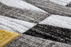 Dywany Lusczów Kusový koberec ALTER Bax pruhy zlatý, velikost 280x370