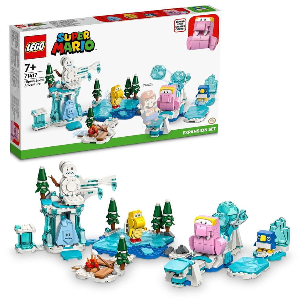 LEGO Super Mario 71417 Snehové dobrodružstvo s Fliprusom – rozširujúci set