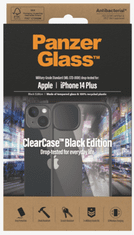 PanzerGlass ClearCase Apple iPhone 2022 6.7" Max (Black edition) 0407