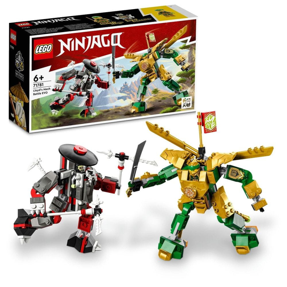 LEGO Ninjago 71781 Lloyd a bitka robotov EVO