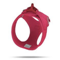 curli Postroj pre psov so sponou Air-Mesh Red L, 8-13 kg