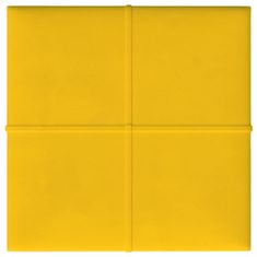 Vidaxl Nástenné panely 12 ks žlté 30x30 cm zamatové 1,08 m²