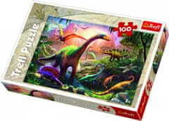 Svet dinosaurov: 100 dielikov puzzle