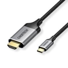 shumee Kábel USB Type C - HDMI 4K 60Hz 2m čierny