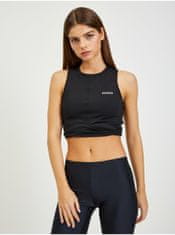 Guess Čierny dámsky športový crop top Guess Coline XS