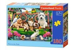 Castorland Puzzle 180 dielikov - Domáce zvieratá v parku