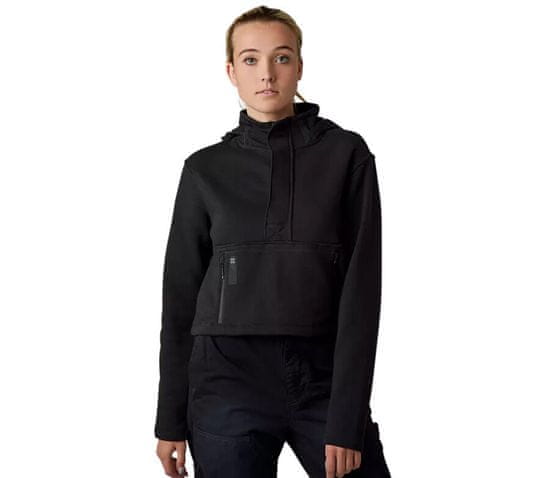 FOX Mikina Calibrated Dwr Zip Fleece black