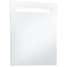 Petromila vidaXL Kúpeľňové nástenné zrkadlo s LED osvetlením 50x60 cm