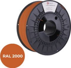 C-Tech PREMIUM LINE tisková struna (filament), ASA, 1,75mm, 1kg, žlutooranžová (3DF-P-ASA1.75-2000)