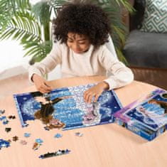 Ravensburger Svietiace puzzle Ľadové kráľovstvo: Sestry Anna a Elsa 500 dielikov