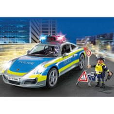 Playmobil Porsche 911 Carrera 4S Polícia , Polícia, 36 dielikov