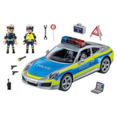 Playmobil Porsche 911 Carrera 4S Polícia , Polícia, 36 dielikov